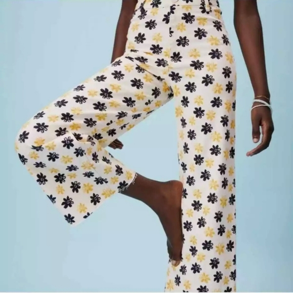 Zara Dasiy Print Denim Jeans - Picture 3 of 11